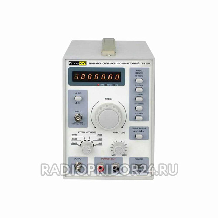 Фото – ПрофКиП Г3-120М генератор сигналов низкочастотный (10 Гц … 1 МГц)
