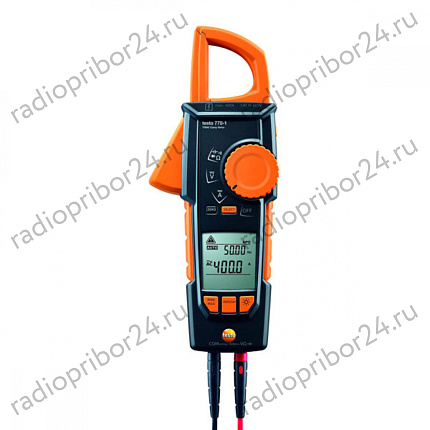 Фото – Testo 770-1 токовые клещи с функцией измерения истинного СКЗ