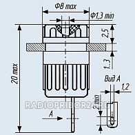 Фото – ГИ1.2 гнездо
