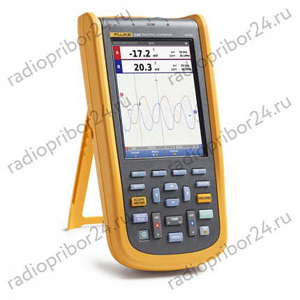 Фото – Fluke 124B/EU промышленный осциллограф SopeMeter 40 МГц