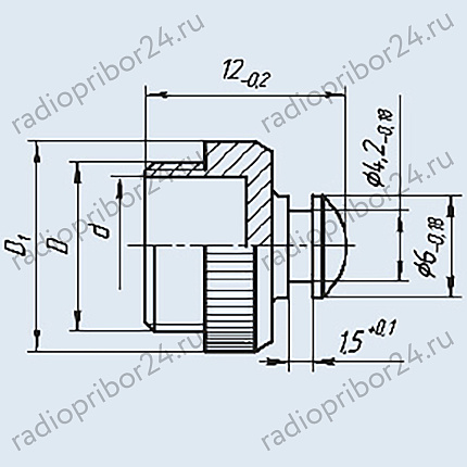 Фото – Ф58.632.023-01 заглушка