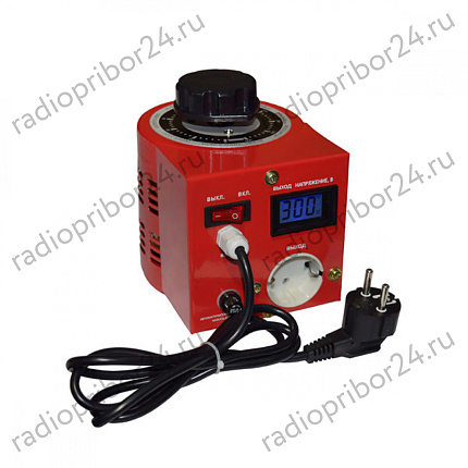 Фото – SUNTEK L-500-RED автотрансформатор 500ВА, 0-300В, 2А