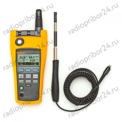 Фото – Fluke 975V тестер качества воздуха с датчиком скорости воздуха